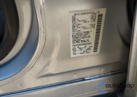 2005 Infiniti Qx56 from USA, damaged, VIN 5N3AA08C65N803683